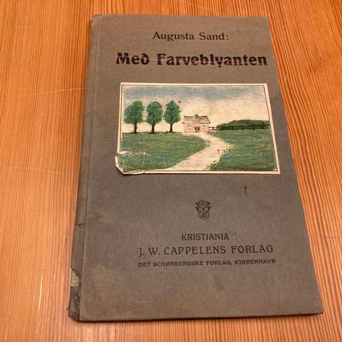 Augusta Sand : MED FARVEBLYANTEN - 1911