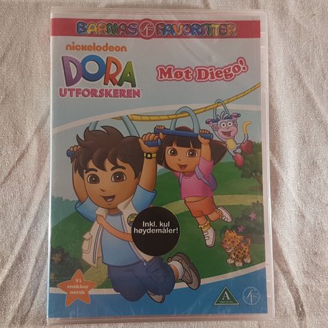 Dora Utforskeren Møt Diego Ny forseglet DVD