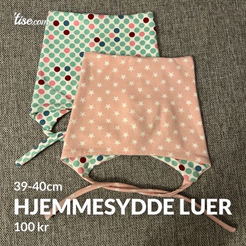 Hjemmesydde luer