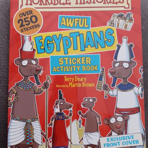 HORIBLE HISTORIES - AWFUL EGYPTIANS - Sticker Activity Book