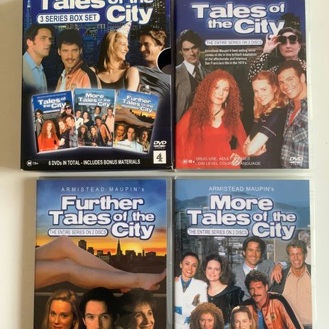 The Complete Tales Of The City, 3 Series Box Set