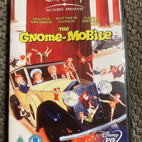 [DVD] The Gnome-Mobile - 1967 (engelsk tekst)