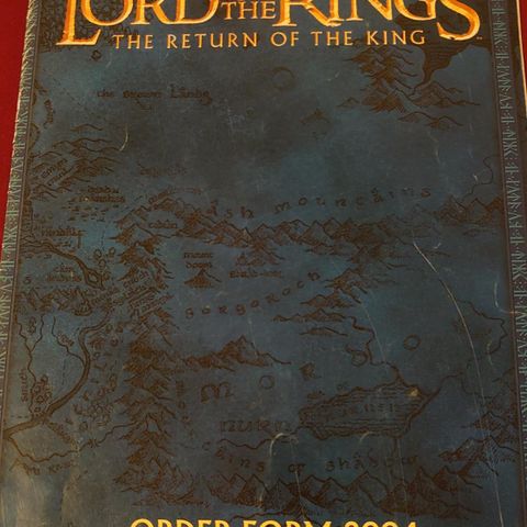 Lord of the rings warhammer