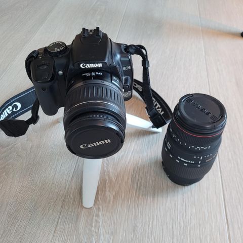 Canon EOS 400D følger med Sigma objektiv