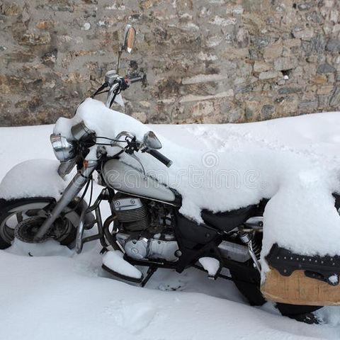 Vinteropplag/vinterlagring motorsykkel/ scooter/ moped / vannscooter.