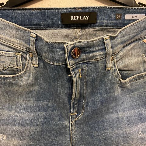Replay Vivy jeans 25“ stor i str