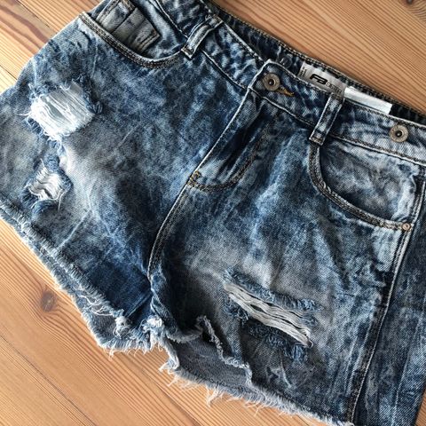 Shorts i blå denim størrelse XS