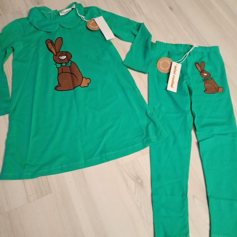 Mini Rodini kjole / tunika og leggings. Ny med lapp. Str 116/122