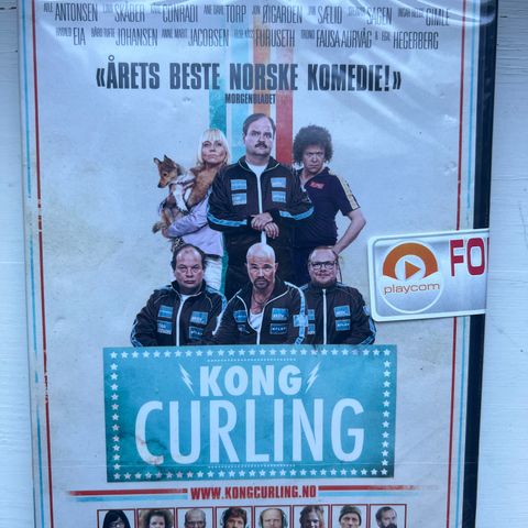 Kong Curling (DVD) Ny i plast !