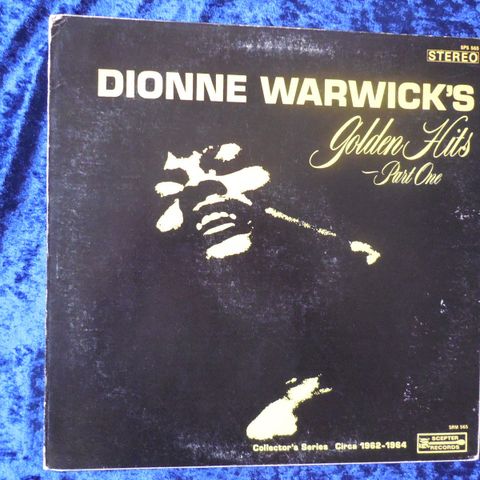 DIONNE WARWICK - GOLDEN HITS - BURT BACHARACH LÅTER - JOHNNYROCK