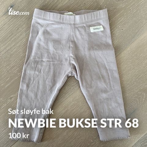 Bukse fra Newbie str 68