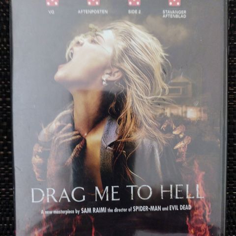 Dvd. Drag me to hell. Thriller/Grøsser. Norsk tekst. Ny i plast.