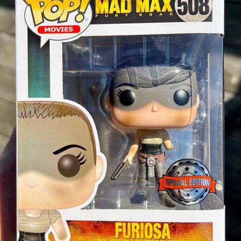 Funko Pop! Imperator Furiosa (Missing Arm) | Mad Max: Fury Road (508)