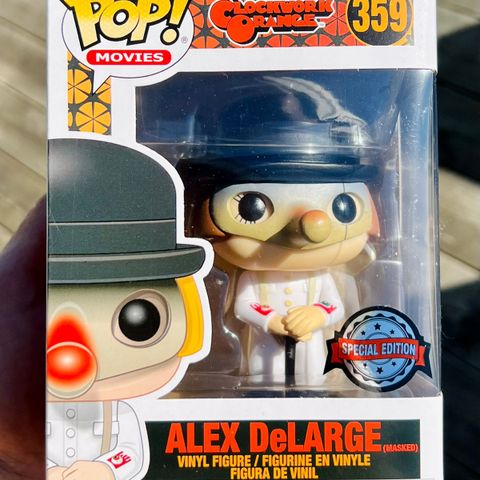 Funko Pop! Alex DeLarge (Masked) | A Clockwork Orange (359)