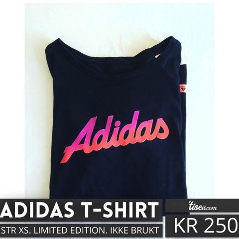 Limited edition Adidas T-shirt, XS