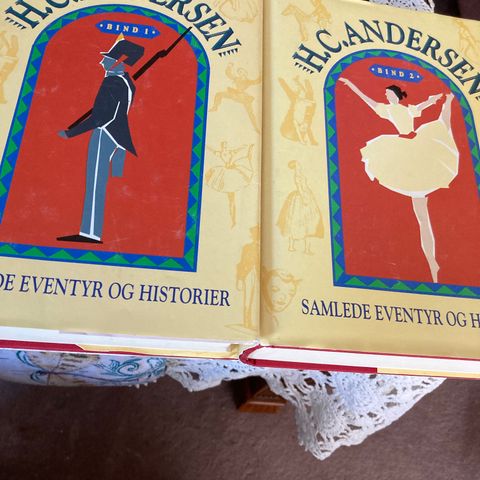 H. C. Andersen.  Samlede eventyr og  historier.  Bok 1