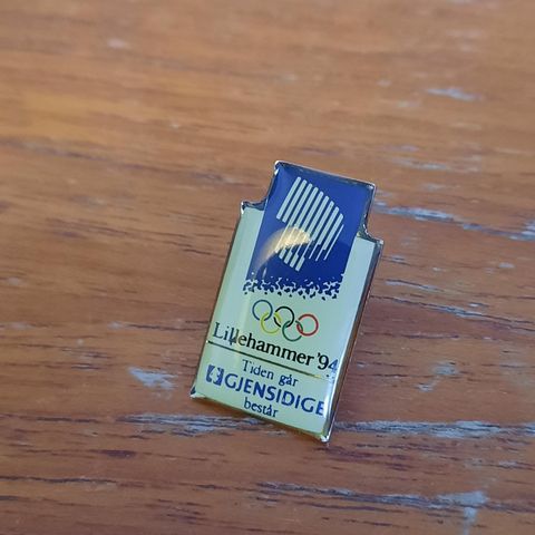 Lillehammer '94 - Tiden går, Gjensidige består  pins