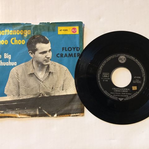 FLOYD CRAMER / CHATTANOGA CHOO CHOO - 7" VINYL SINGLE