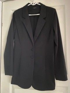 Svart Blazer FREE/QUENT fra Floyd stretch model i str.M