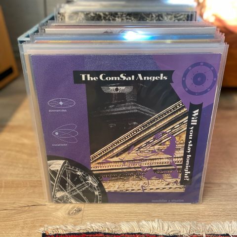 The Comsat Angels – Will You Stay Tonight?  - 12"