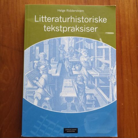 Litteraturhistoriske tekstpraksiser - Ridderstrøm