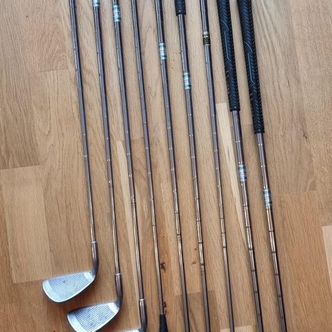 Accubar Ram stainless steel golfkøller / golfsett selges