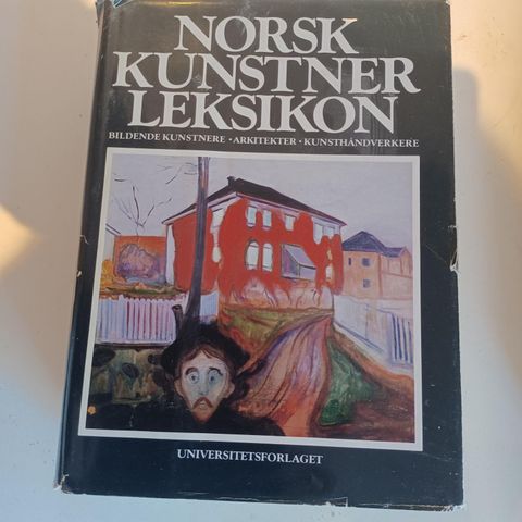 Norsk kunstnerleksikon. Bind 1 og 2.