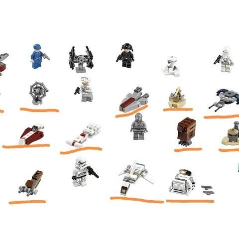 Ny forselget poser fra 75146 Lego Star Wars (12 stk)