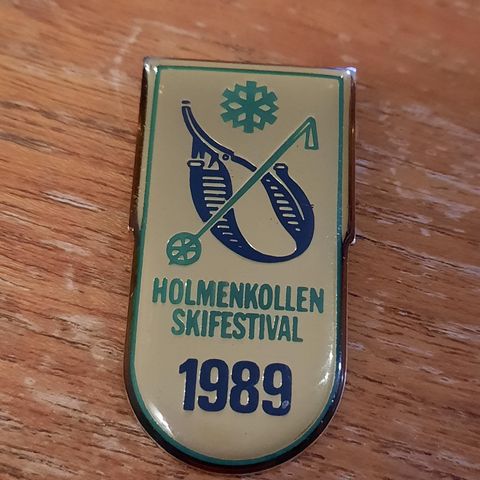 Holmenkollen skifestival 1989 pins