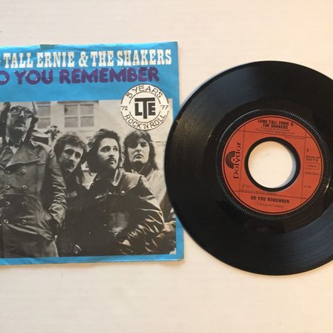 LONG TALL ERNIE AND THE SHAKERS / DO YOU REMEMBER - 7" VINYL SINGLE