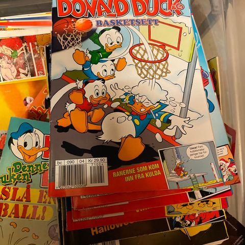 Donald Duck tegneserier/blader