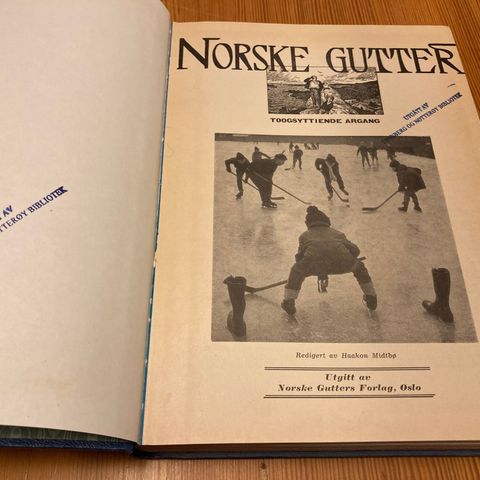 NORSKE GUTTER - TOOGSYTTIENDE ÅRGANG 1970