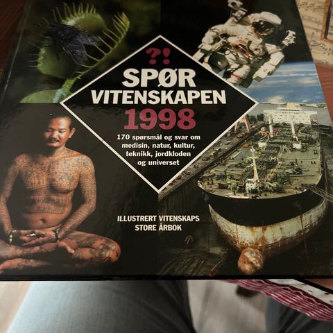 Spør Vitenskapen - Årbok 1998 - Innbundet😊