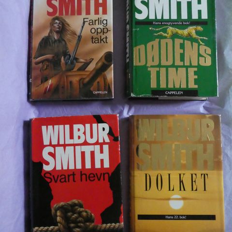 Wilbur Smith: Bøker