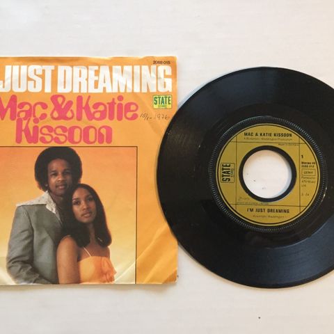 MAC & KATIE KISSOON / I'M JUST DREAMING - 7" VINYL SINGLE