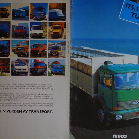 IVECO mellomvekter 175.17  175.24 TURBO brosjyre 02.87