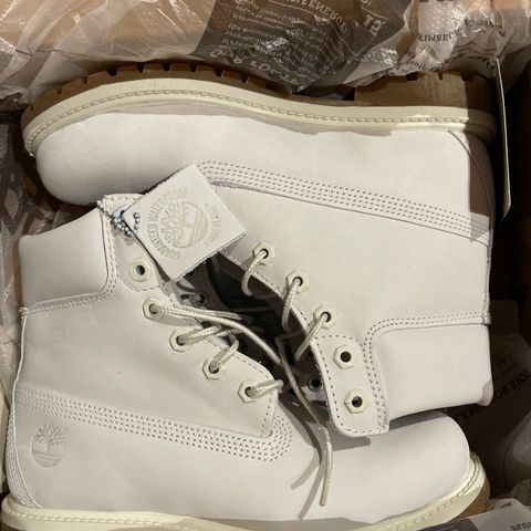 nye Timberland 6 in white 8 39