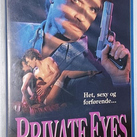 3 VHS BIG BOX.PRIVATE EYES.