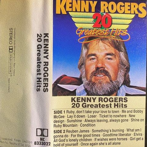 Kenny Rogers -  20 greatest hits