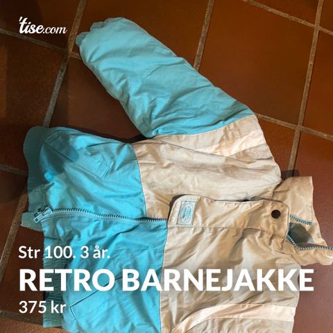 Retro vinterjakke