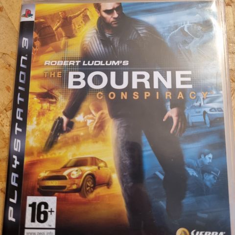 (Kan fås gratis) Strøkent PS3 The Bourne Conspiracy Robert Lundlum's