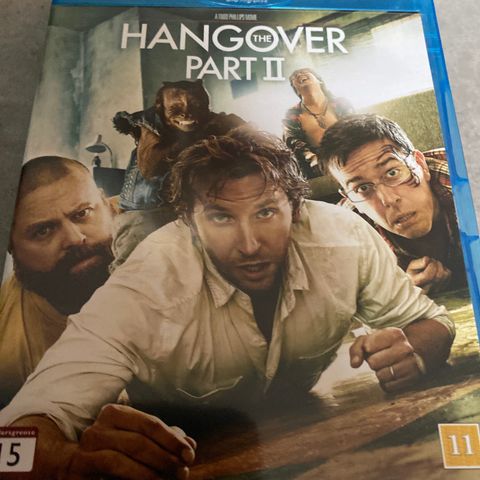 Hangover part 2. Blue ray
