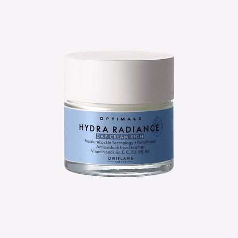 Hydra Radiance Day Cream Rich. Ubrukt