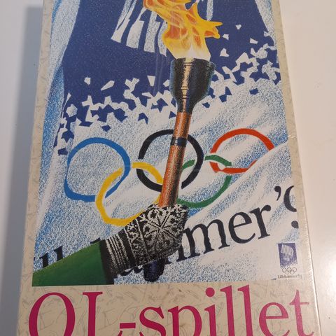 OL-spillet fra Lillehammer brettspill (1992, uåpnet i plast)