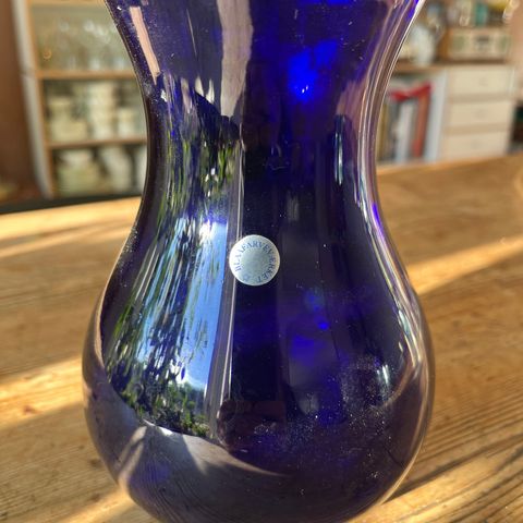 Blåfarveverkets vase - Koboltblå