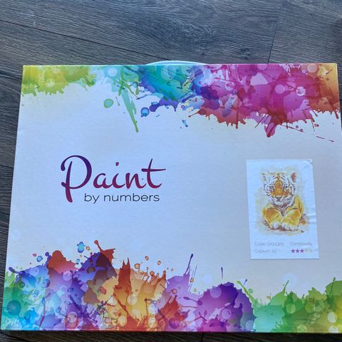 Paint by numbers