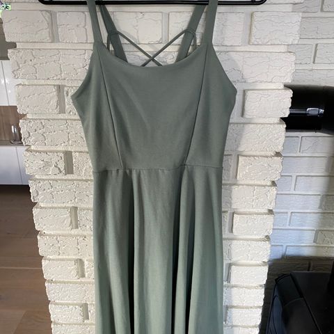 Grønn kjole