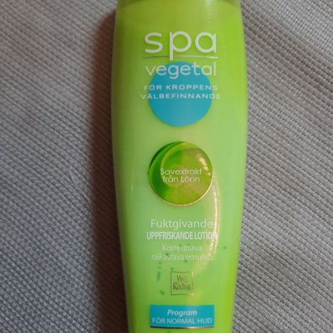 Yves Rocher - Spa Vegetal Bodylotion - Sender gjerne!