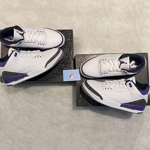 Jordan 3 Dark Iris (44,5)