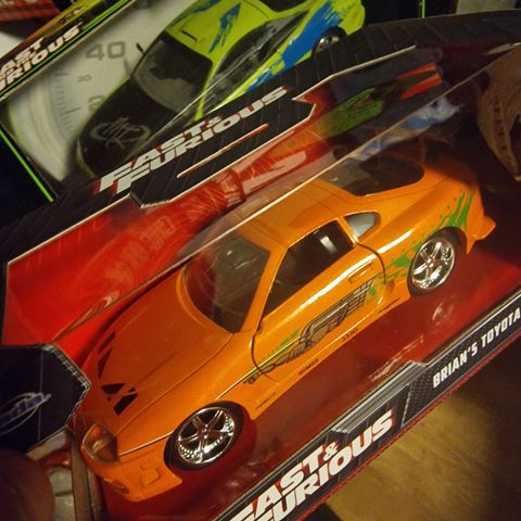 Fast Furiouse Samling Charger Supra Rx7 Eclipse Z350